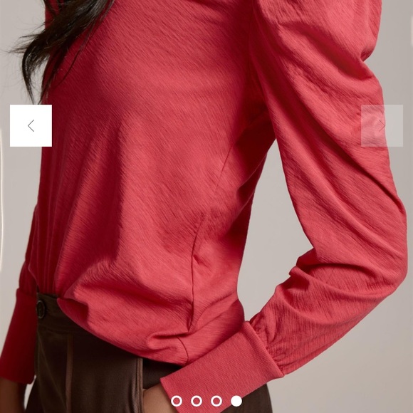 Nation LTD Romy Puff-Sleeve Top - Picture 2 of 4